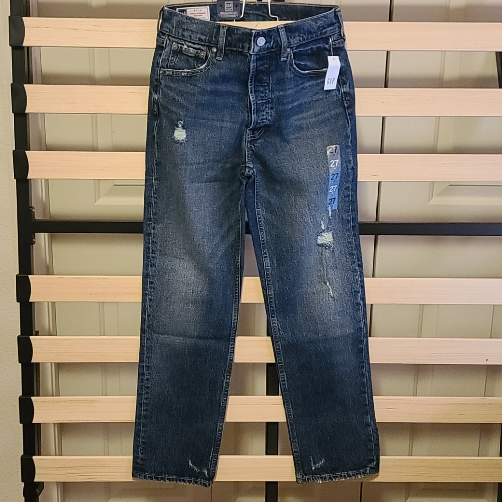 High rise jeans